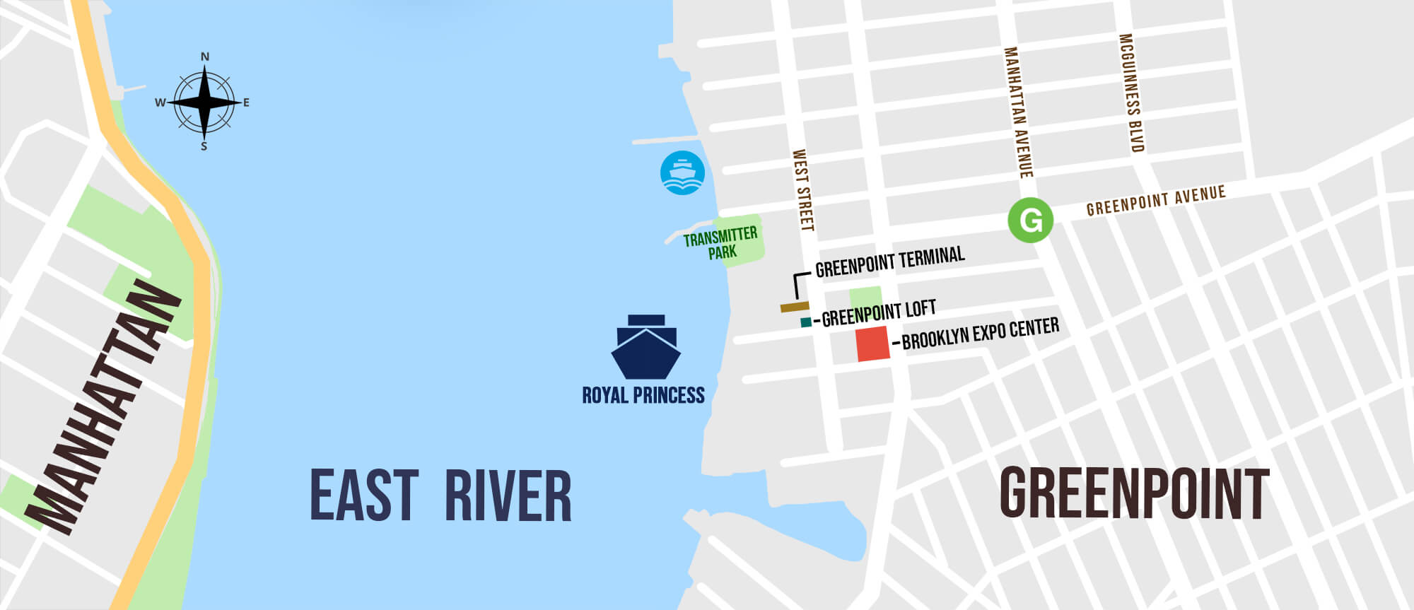 Greenpoint Map